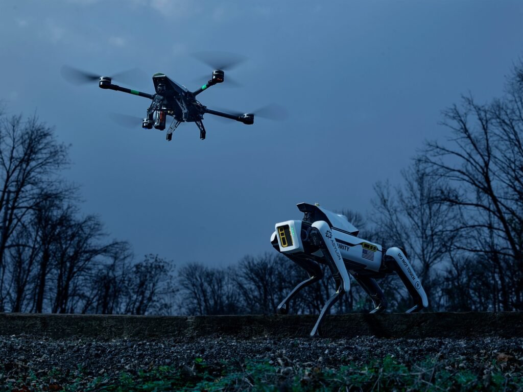 The security guard shortage is giving robots an opening
