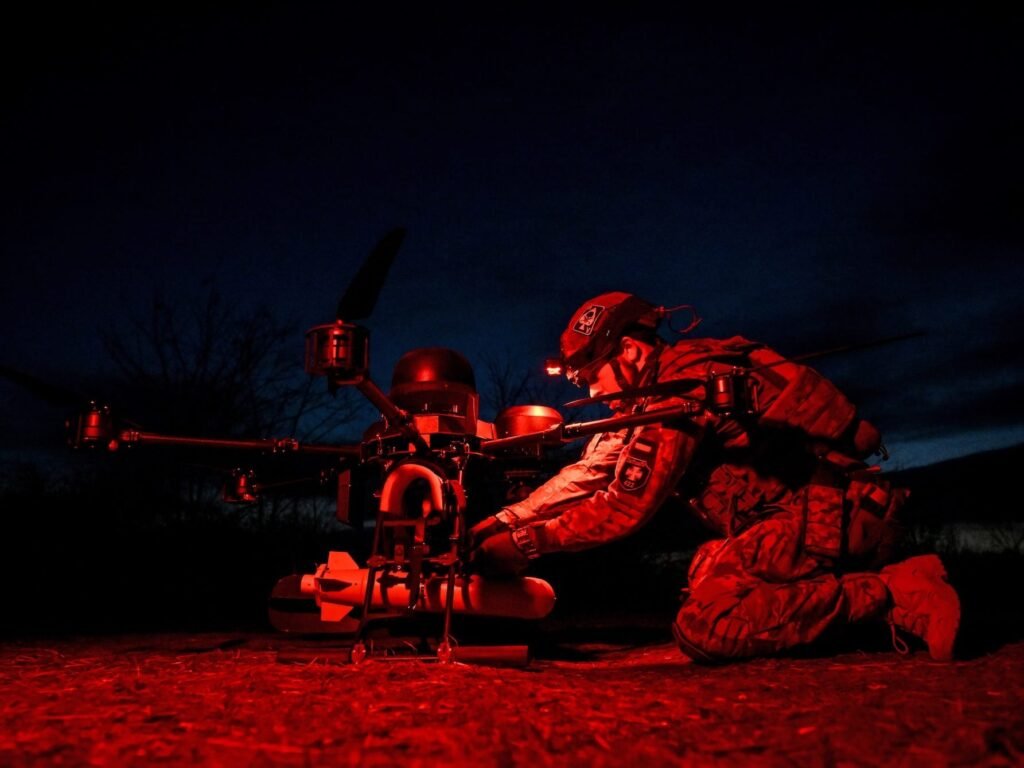 Ukraine has drones that can lock onto targets when Russia severs the connection to their operators, letting them complete their attacks