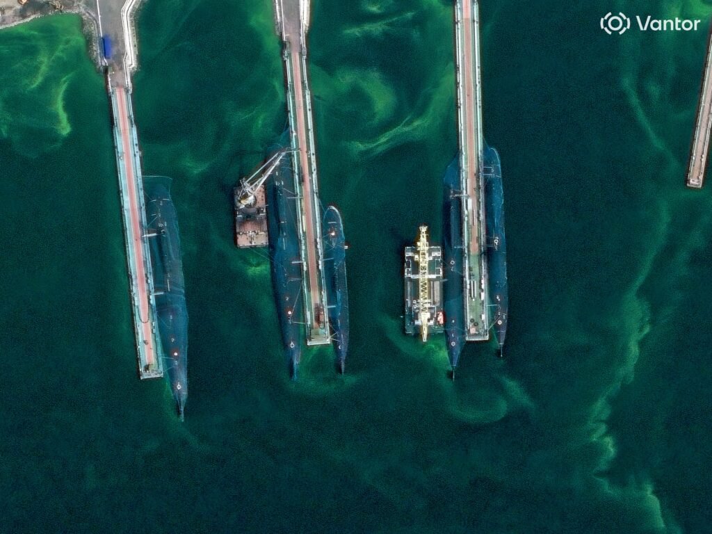 Satellite images show Russia added more anti-drone nets to its submarines at a Pacific base thousands of miles from Ukraine