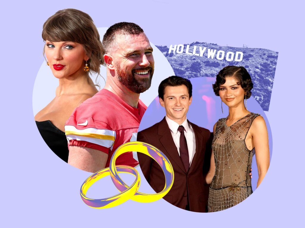 Travis Kelce and Tom Holland know being obsessed with your superstar wife is good for business
