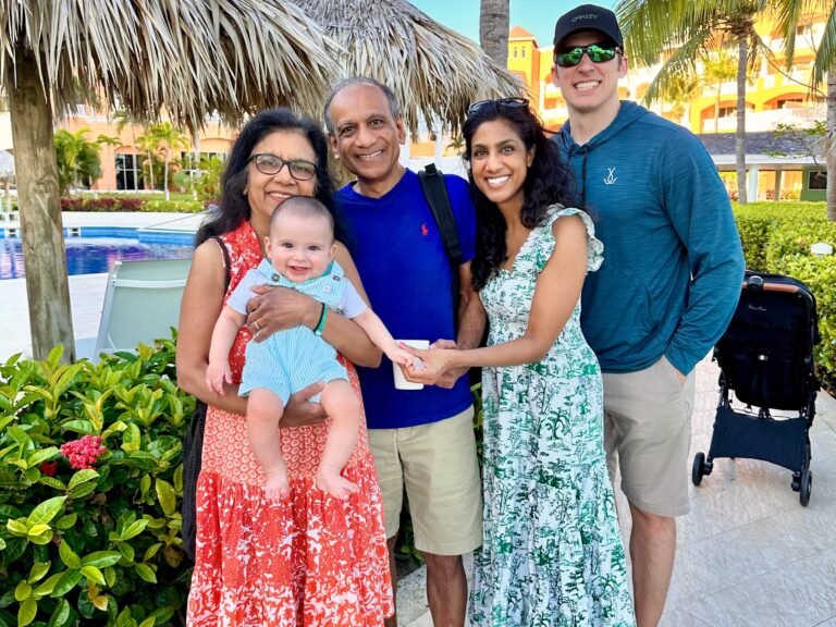 My parents could spend their retirement doing anything. They chose to help raise my children.