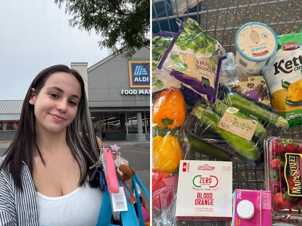 I'm a recent college grad who keeps my grocery bill to $30 a week. Here are 9 Aldi items I always buy.