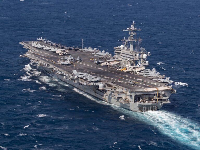 A new US carrier strike group has arrived in the Middle East as questions and concerns swirl around USS Abraham Lincoln