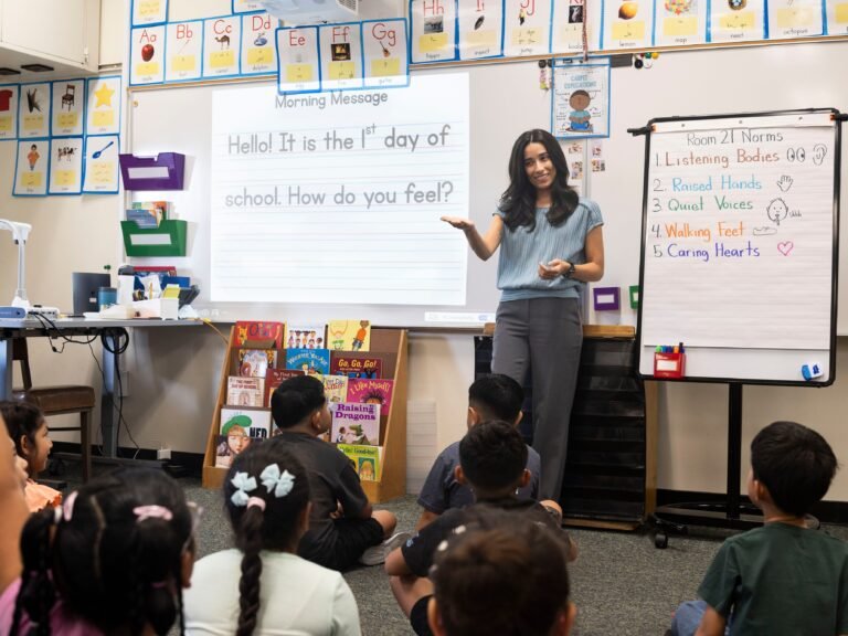 The states where public school students get the most and least teacher attention, ranked