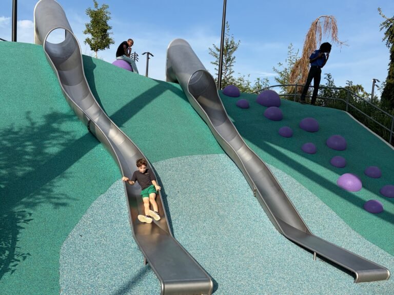My kids, 6 and 9, loved the Obama Presidential Center playground. Here's what parents should know before going.