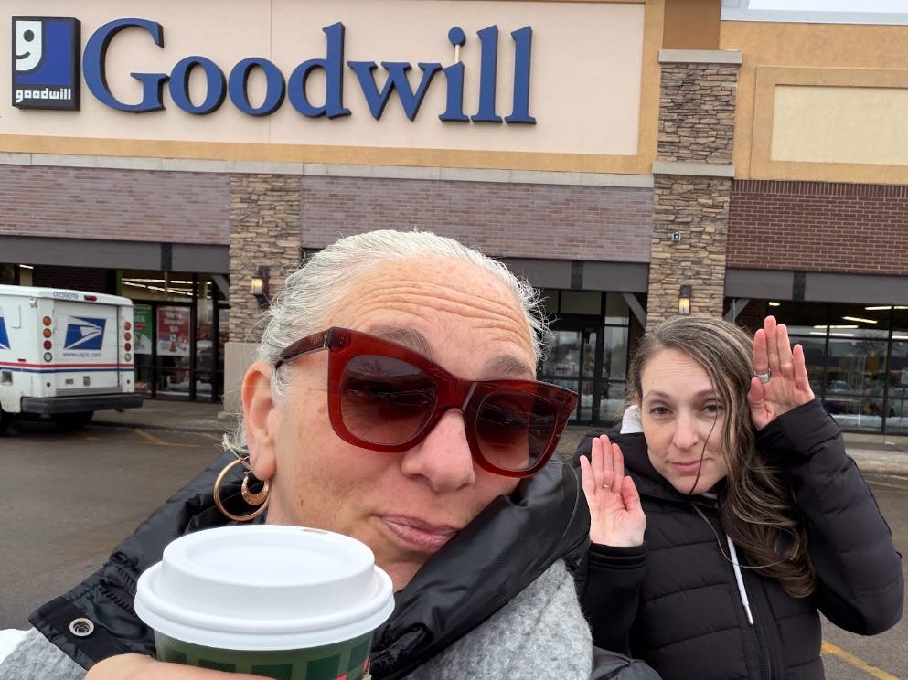 My sister and I were laid off around the same time. We started a small business together to survive unemployment.