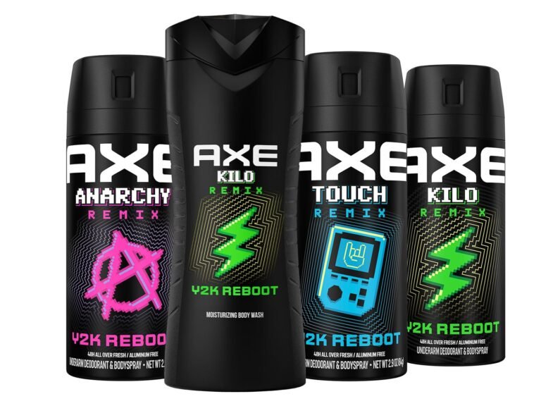 Axe is betting Gen Z is ready for a whiff of Y2K