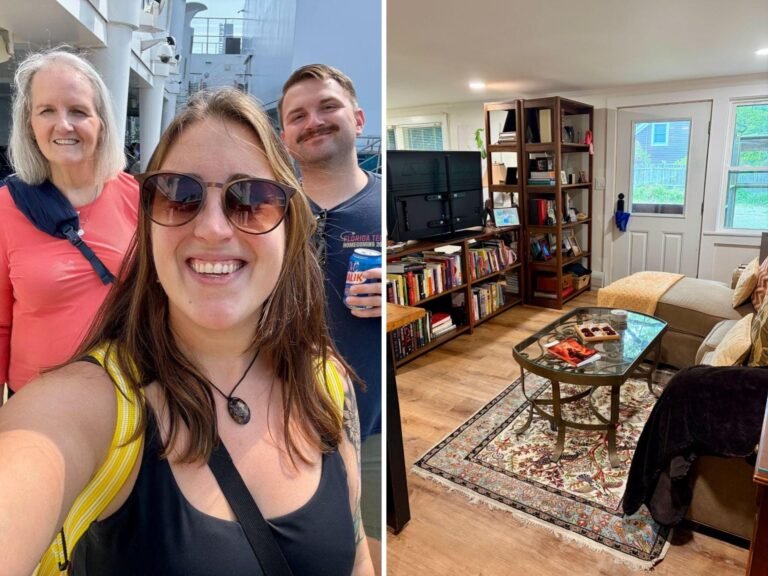 We spent $75,000 transforming our basement into an in-law suite for my mom. Living together works for our family, and we all save money.