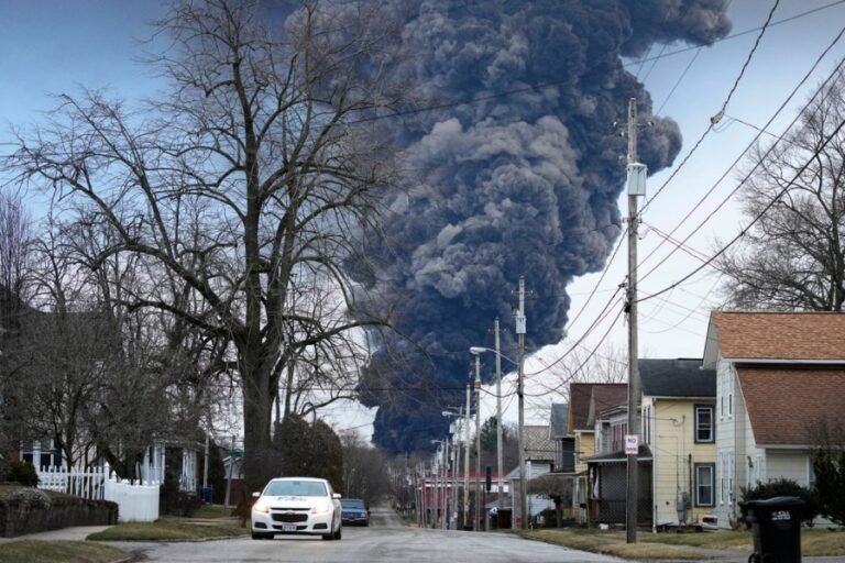 Vance, Zeldin ask for EPA probe into East Palestine train derailment response