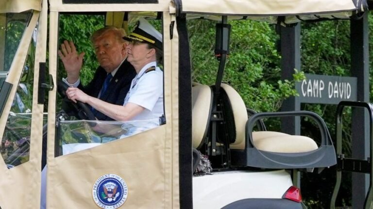 2 aircraft intercepted while Trump watched New Jersey golf tournament