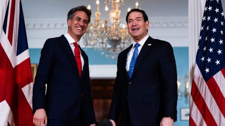 UK's new foreign minister ignores questions about calling Trump ‘racist’