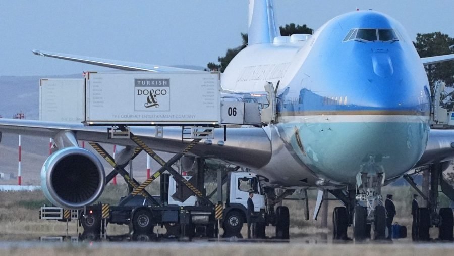 Air Force One swap calls into question Trump's safety abroad