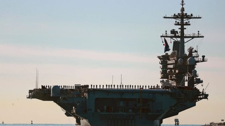 New aircraft carrier going to Middle East amid questions over conditions on USS Abraham Lincoln