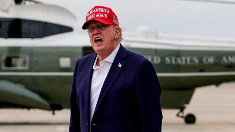 Trump: Vandals to blame for damaged grass at July 4 celebration site