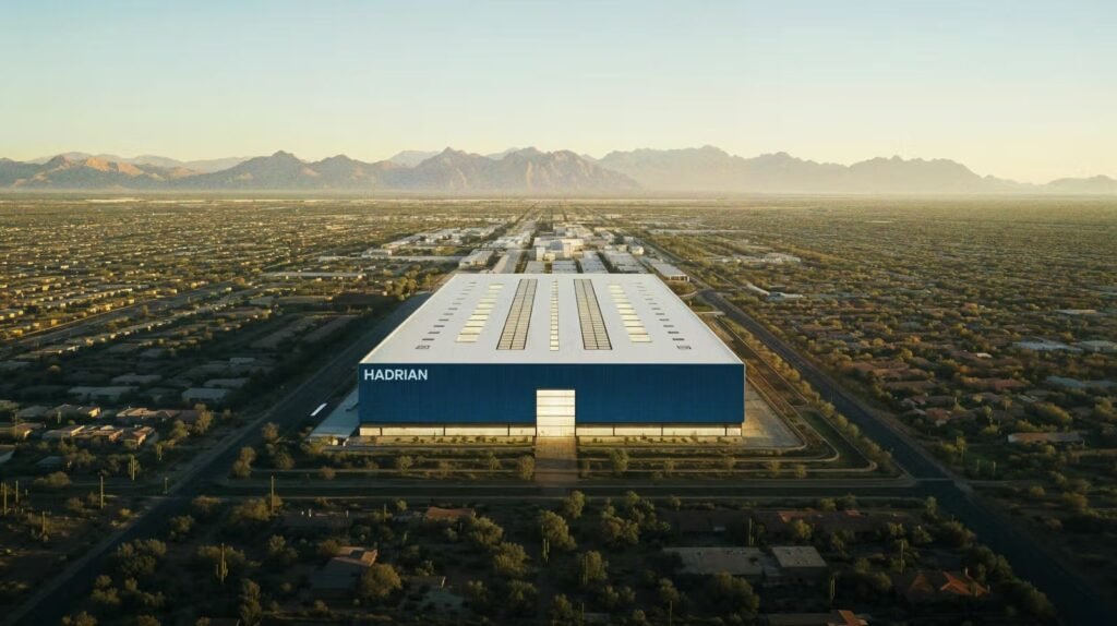 Automated Factory Builder Hadrian Raises $1.37B in Series D Round