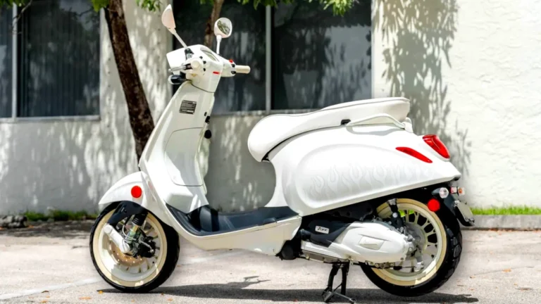 Somebody Rode This Justin Bieber Vespa 84 Miles, Then Gave Up