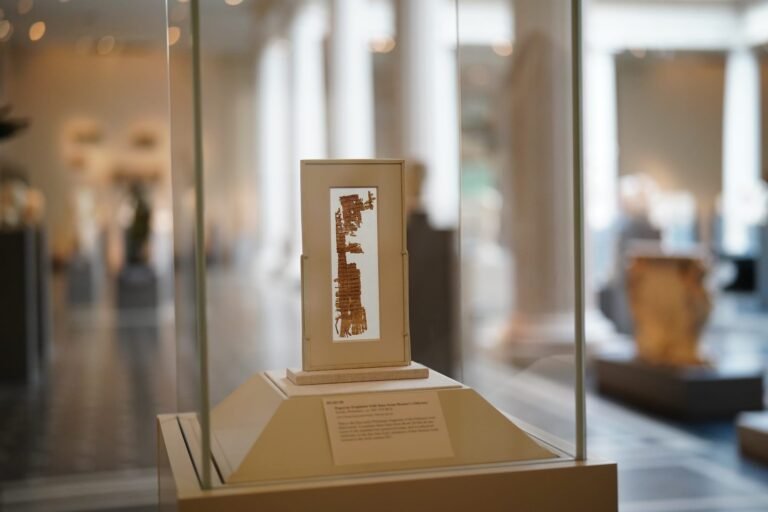 2,300-Year-Old Fragment of Homer’s “Odyssey” Now on View at The Met
