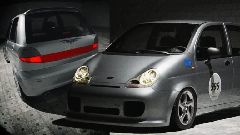 The Cheap Daewoo Sold As A Pontiac Looks Oddly Convincing With Porsche 996 Lights