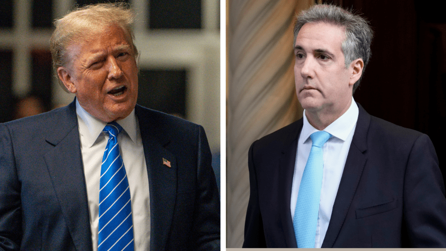 Trump, Cohen set aside beef in radio interview