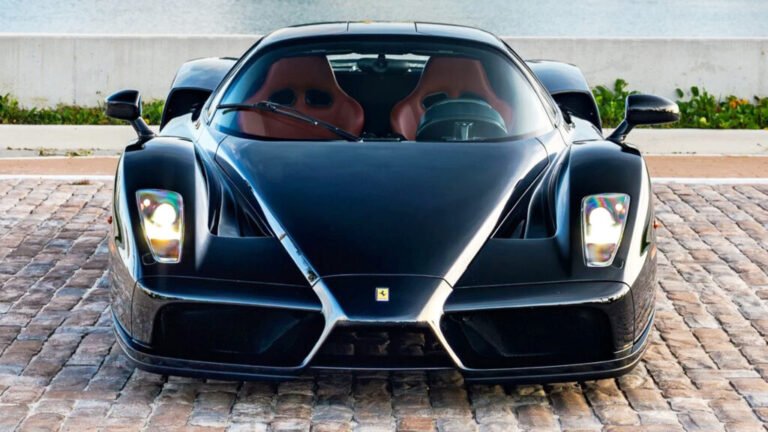 Rare Black Ferrari Enzo Committed The Cardinal Sin Of Being Driven, And It Cost Millions