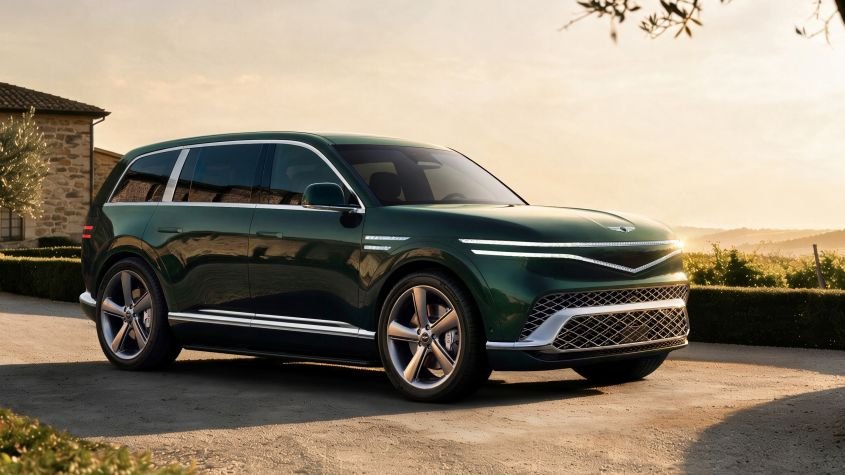 New Genesis GV90 SUV revealed - pictures