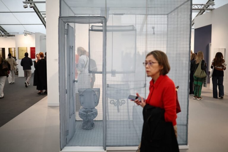 An Artist Reimagines Frieze London's Loos