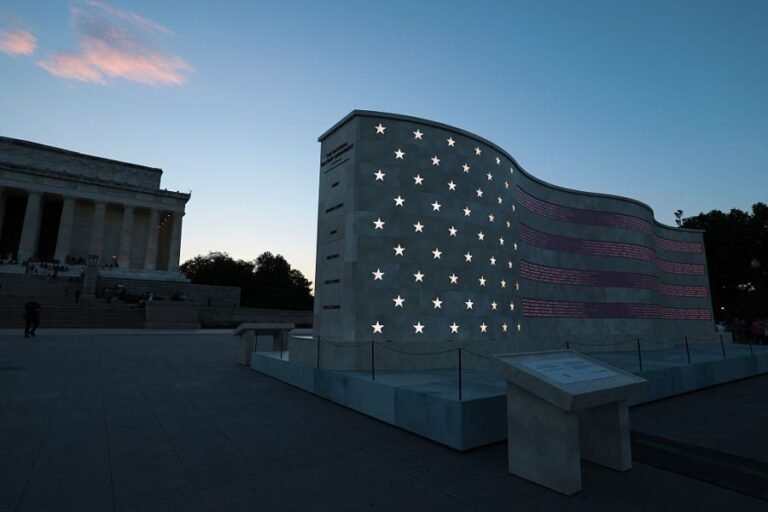 New DC monument displays the names of 41 million veterans