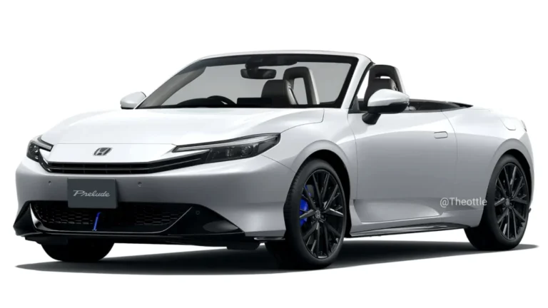 This Prelude Convertible Render Answers A Question Honda Never Asked