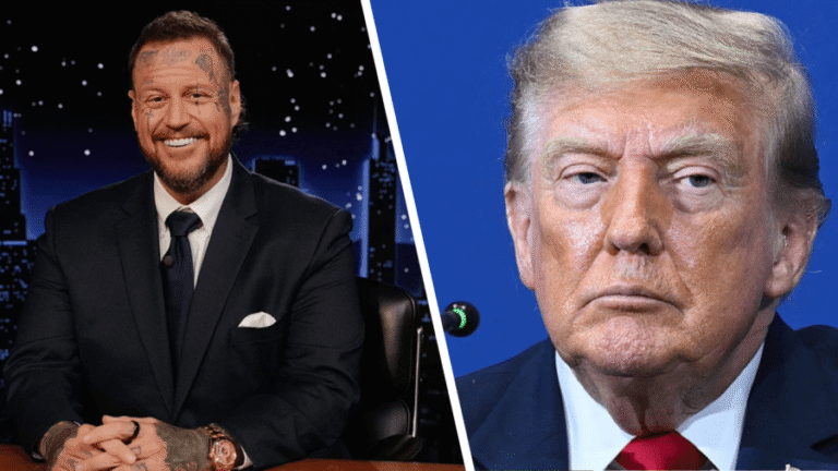 Jelly Roll explains political beliefs after Trump roasts: I'm 'down the middle'