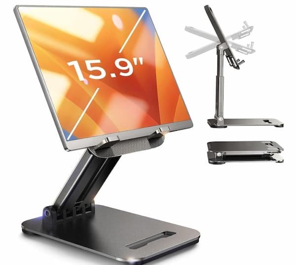 Lisen Foldable Tablet Stand Holder only $7.96, plus more!