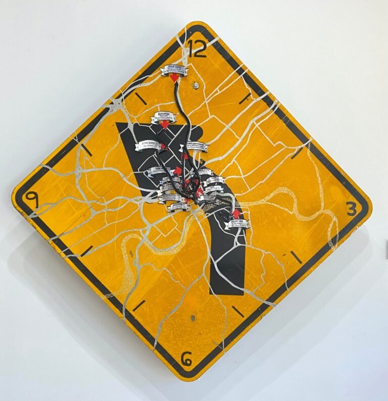The Artist Mapping Knoxville’s Art Scene With Wood and Wire
