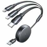 Lisen 3-in-1 Retractable Charging Cable only $5.99!