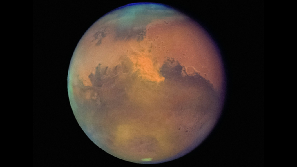 The Magnetic Face of Plasma Irregularities on Mars
