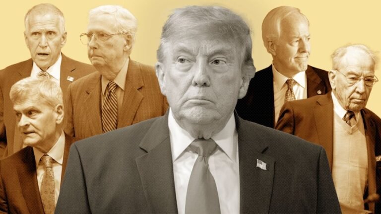 What happens when Republican senators have nothing left to lose? Not much.