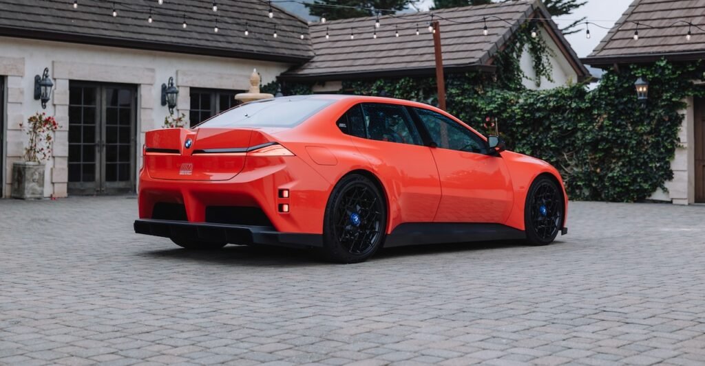 BMW M Concept Neue Klasse Arrives at Monterey Car Week