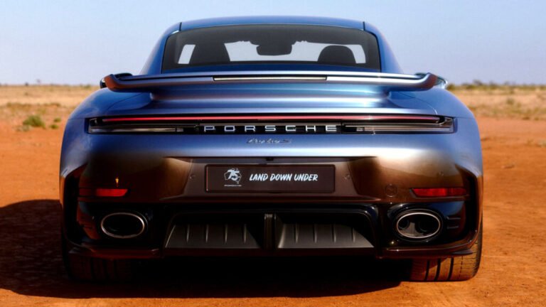 Porsche Hid A Cheeky Message Under This One-Off 911 Turbo S
