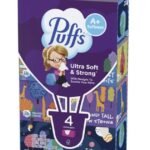 Puffs Ultra Soft Facial Tissues, 4 pack only $3.97 after Walmart Cash!