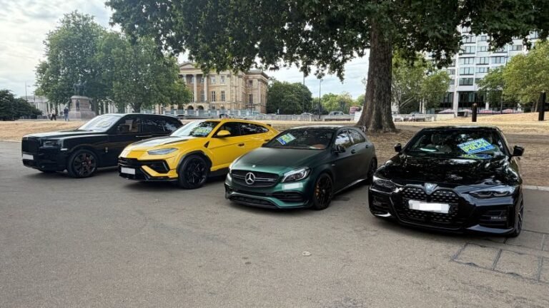 Police impound £8m of supercars including rare Ferraris in 3-day anti-social driving crackdown