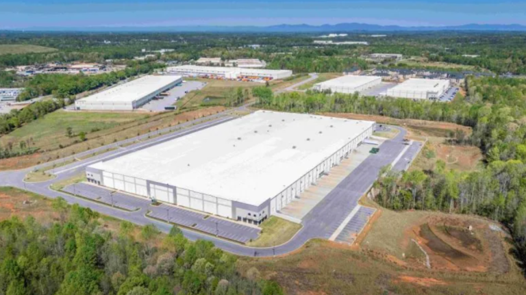 814K-SF Spartanburg Industrial Park Trades for $99.5M