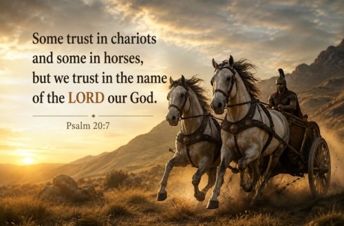 Trust in the Name of the Lord Our God – Psalm 20:7-8