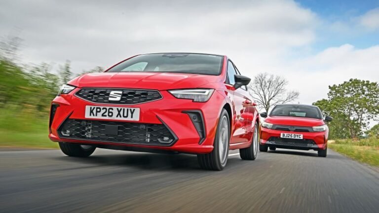 Vauxhall Corsa and SEAT Ibiza - pictures