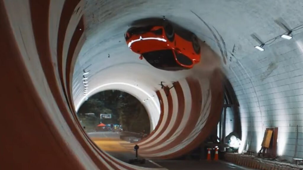 This Chinese EV Nailed Schumacher’s 360° Tunnel Loop, But Not The Way The Video Says
