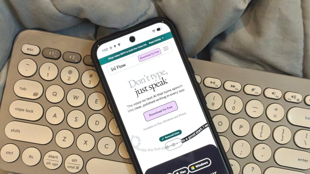 The AI dictation app everyone is talking about just got a powerful new Notetaker