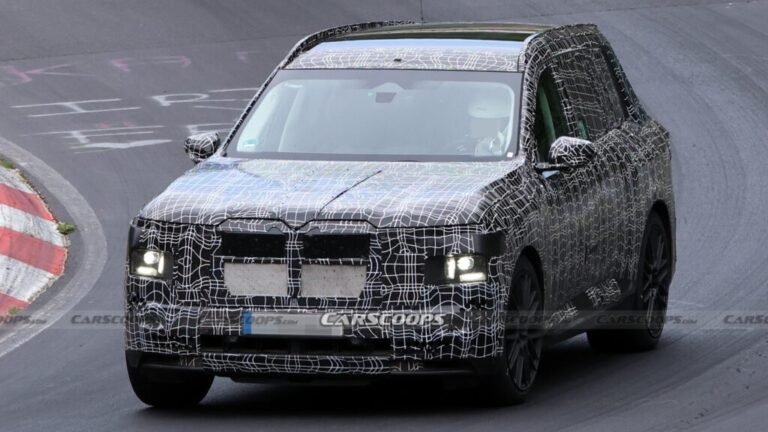 BMW’s Next X7 Is Testing With A Badge That Doesn’t Exist Yet And A V8 That Does