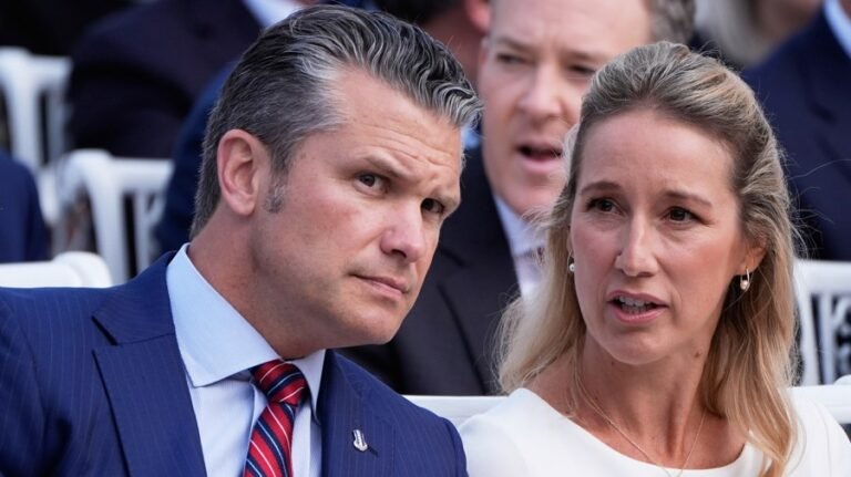 Hegseth's wife to head commission helping military spouses and families
