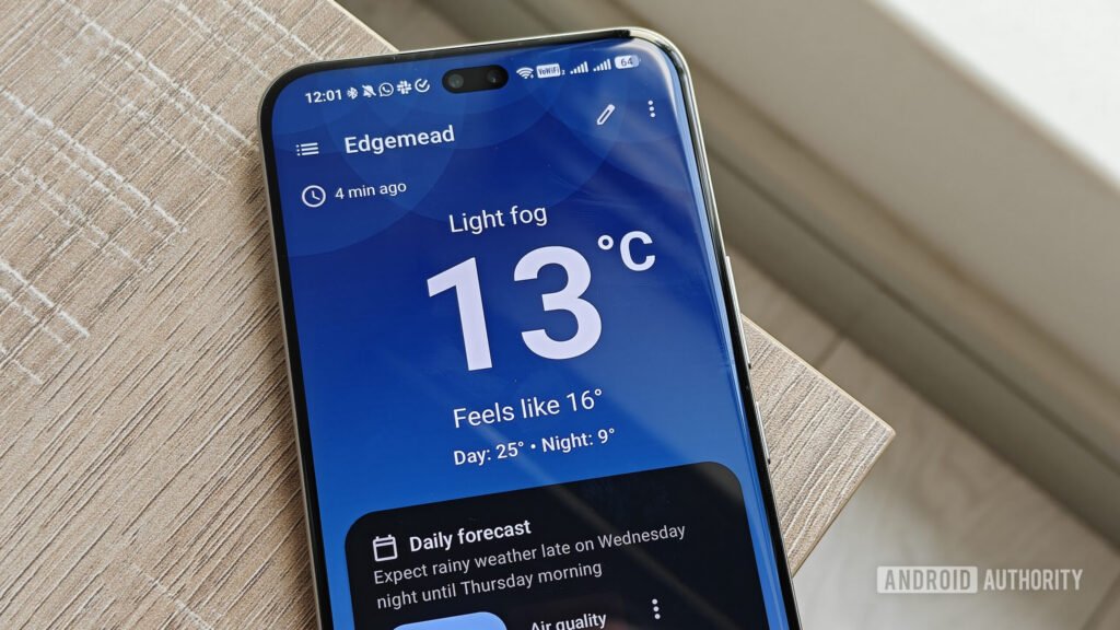 The best Android weather app isn’t on the Play Store. Here’s how to install it