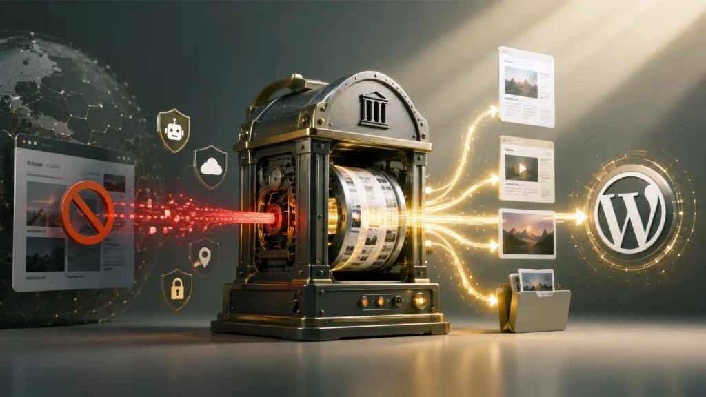 Bypassing anti-scraping protections using the Wayback Machine