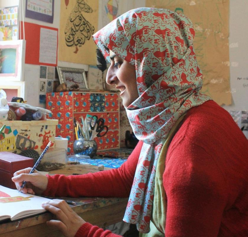 How Nosheen Ahmed lost her side business to AI, and bet her whole career on the 'human hand'