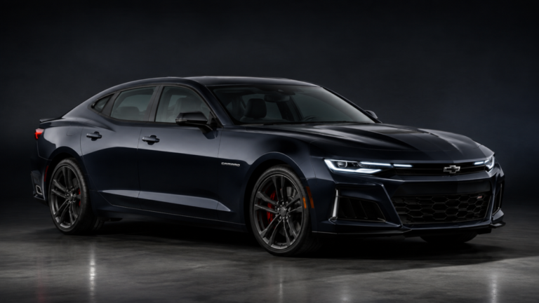 What To Expect From Chevy's V8-Powered Four-Door Camaro Sedan