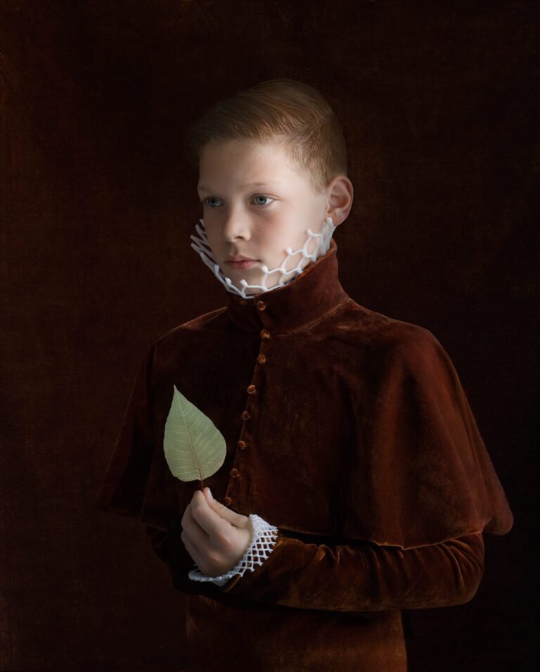 Suzanne Jongmans Recycles Everyday Materials for Elegant Renaissance-Style Portraits